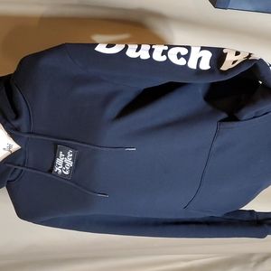 LARGE Killer Coffee Velcro Patch Dutch Bros Hoodie